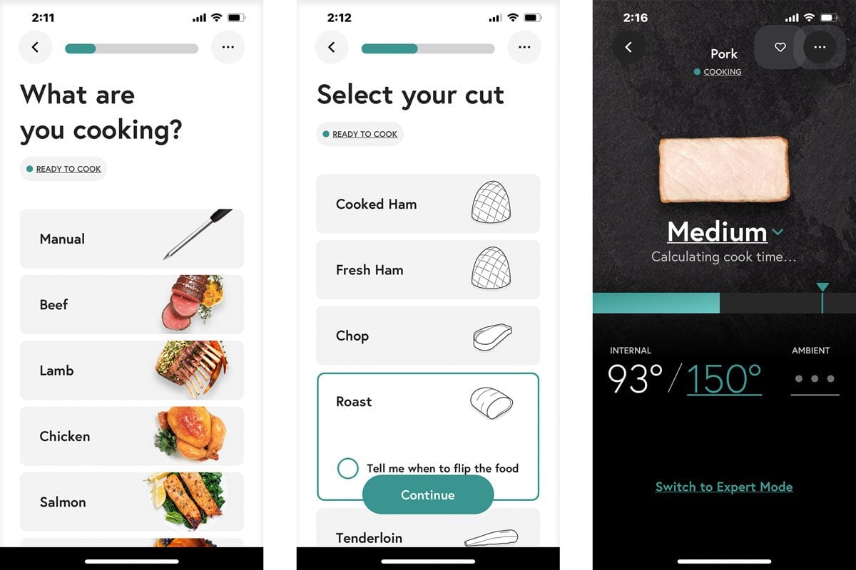 Fhm Yummly Smart Meat Thermometer App Screenshots