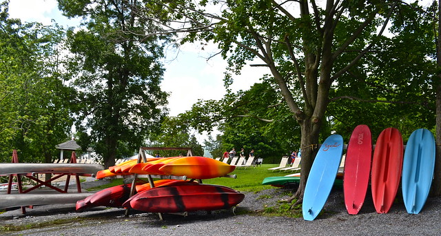 kayaking and canoeing on lake champlain Basin Harbor Club, Vermont