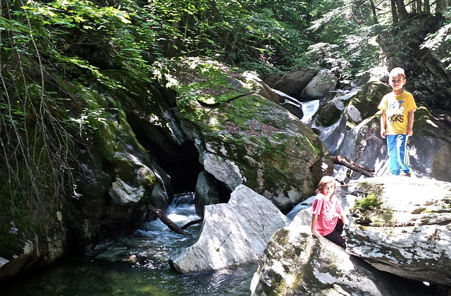 Waterfall at brewster river