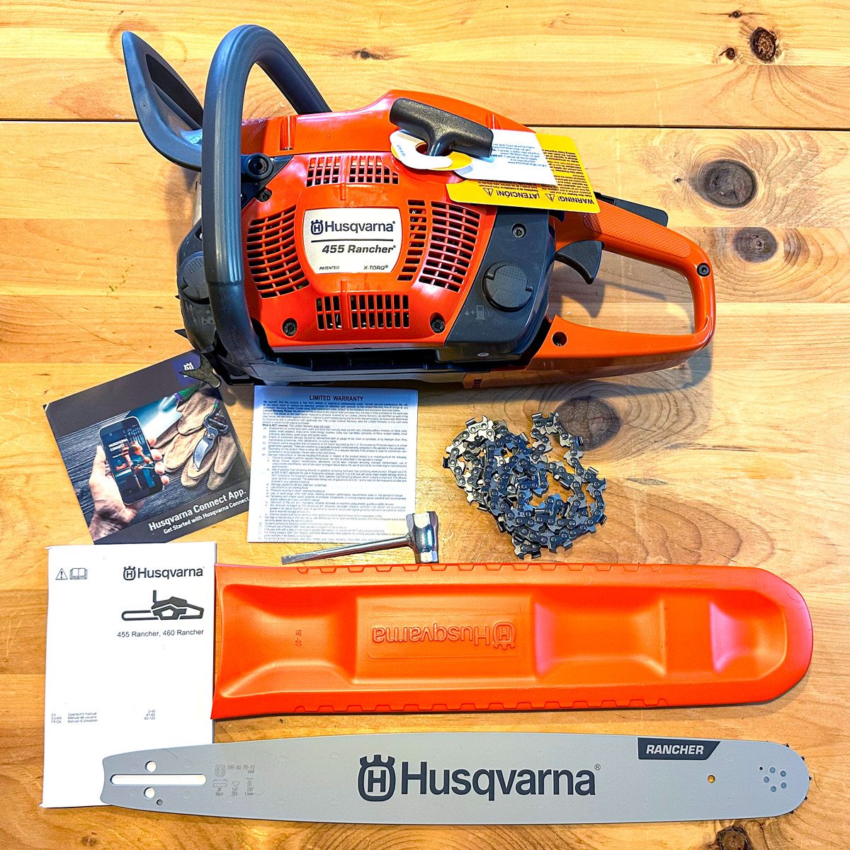 Husquvarna 455 Rancher Chainsaw