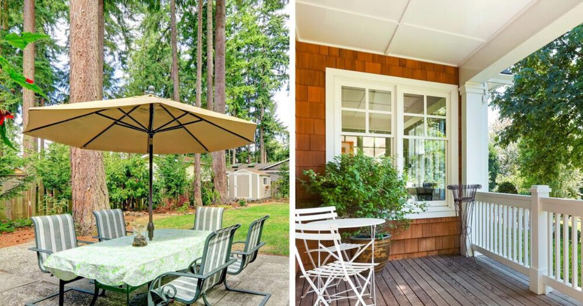 Patio vs. porch: What's The Difference?