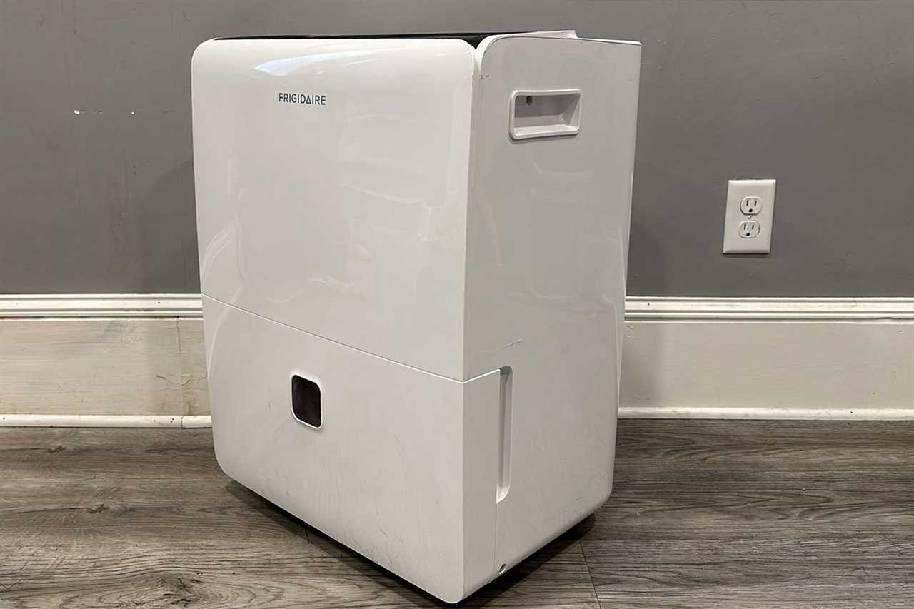 Frigidaire Dehumidifier side view 