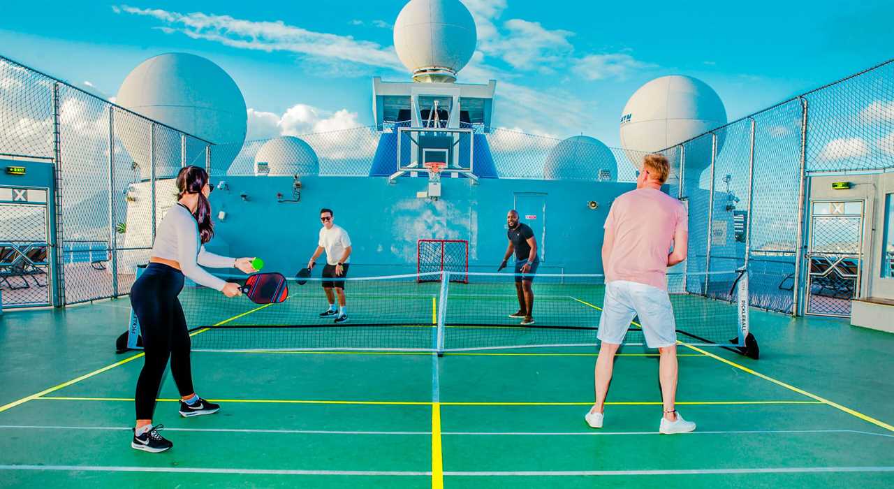 Pickleball at Sea | Celebrity Cruises