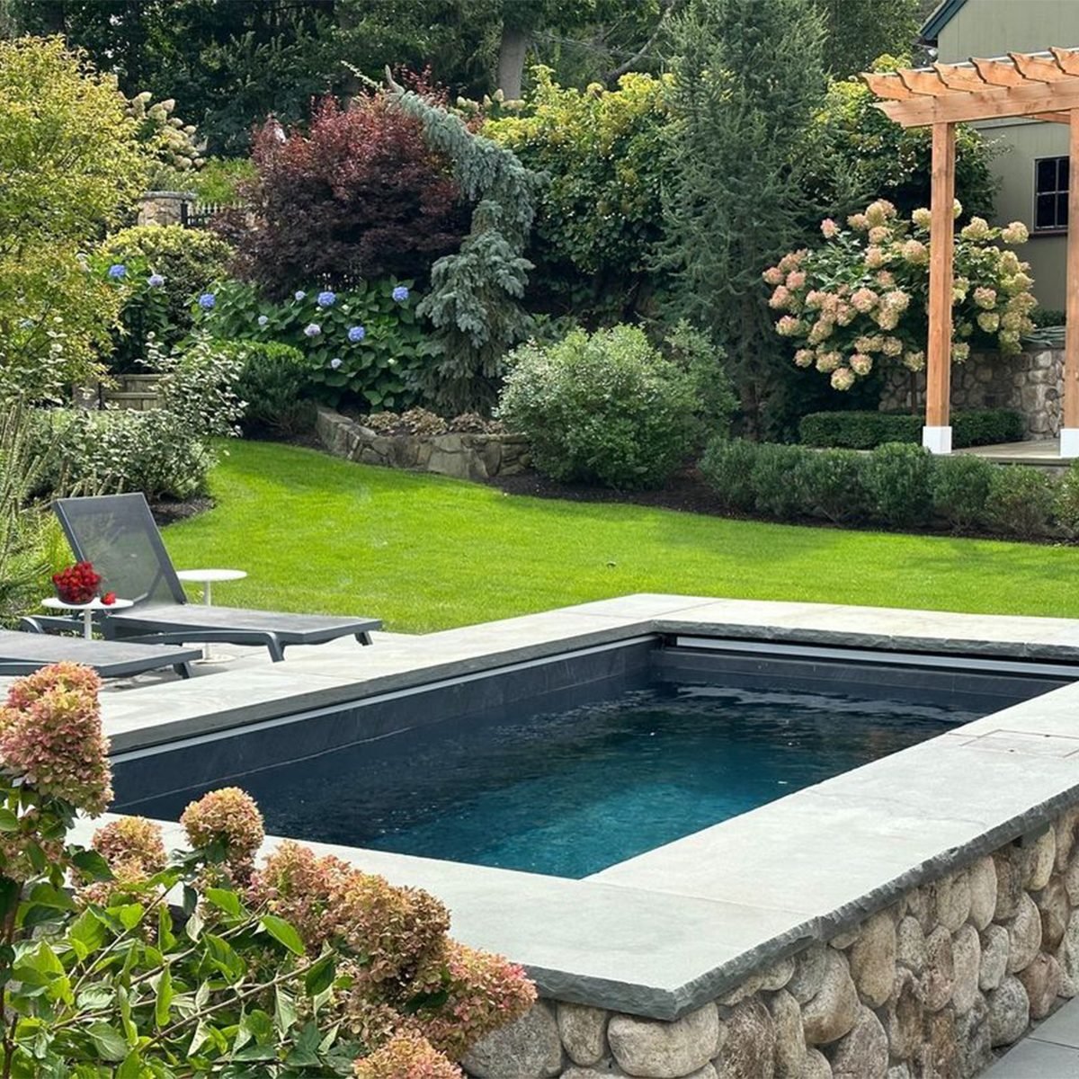 9 Plunge Pool Ideas Rock Surround Plunge Pool Courtesy @soakepools Instagram